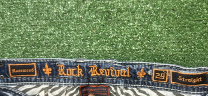 Rock Revival rosewood rhinestone jeans