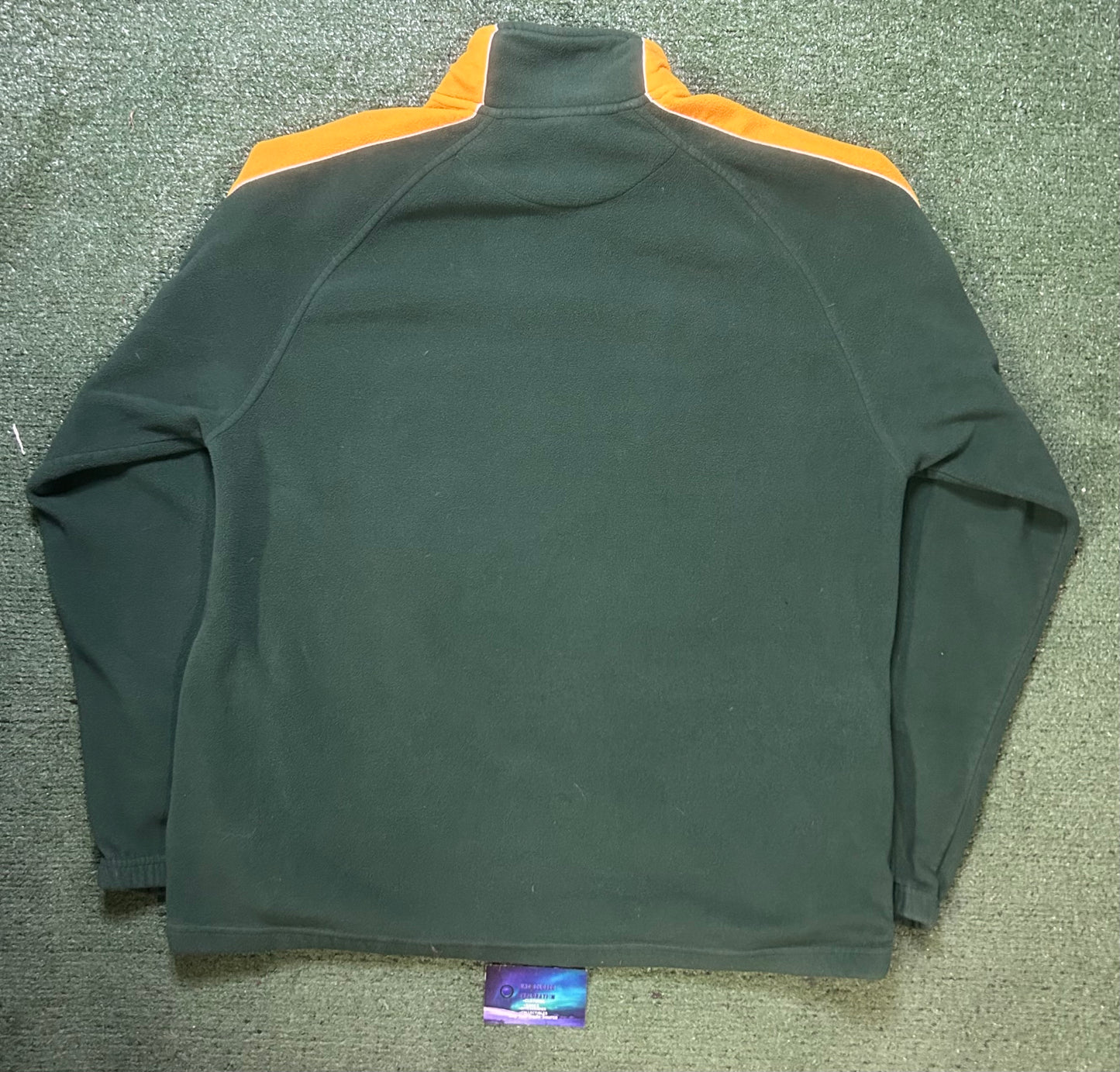 Vintage 2000s Seattle Sonics basketball embroidered quarter zip