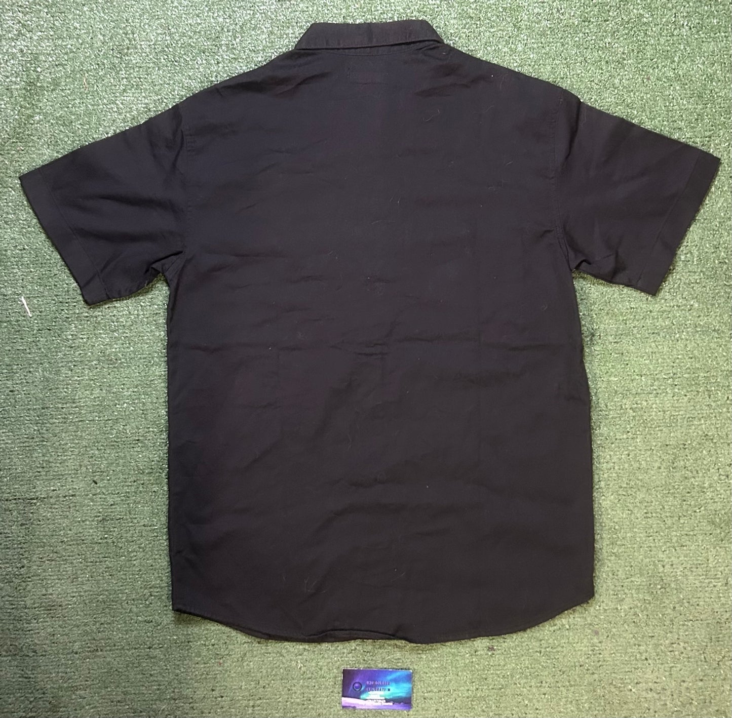 Airwalk black short sleeve button up