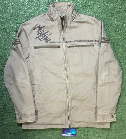 Club R grey zip up jacket