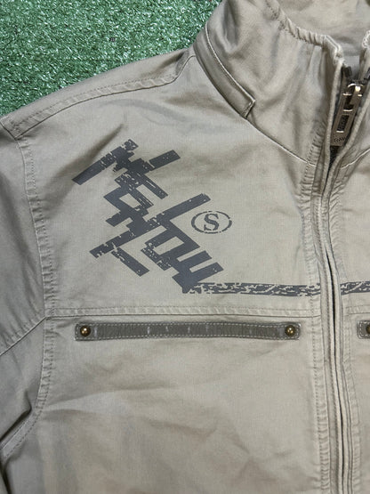 Club R grey zip up jacket