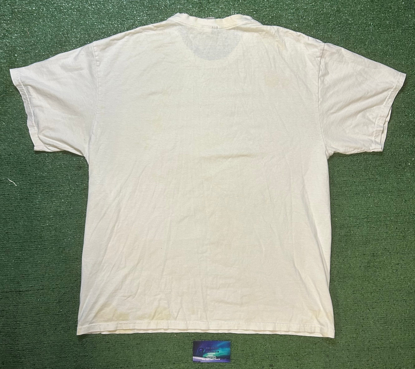 Vintage 2000s Nike blue swoosh tee