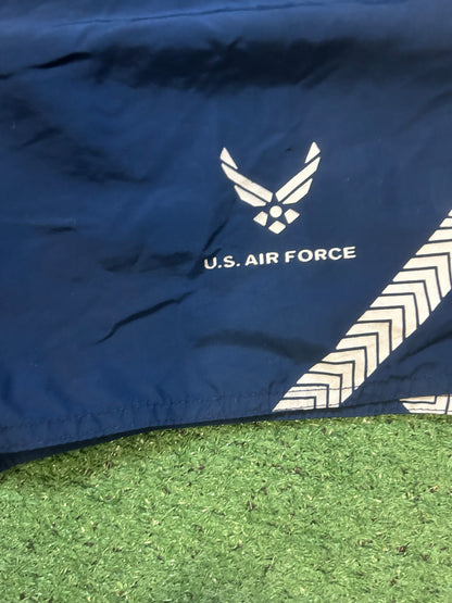 Vintage US Air Force navy & white shorts