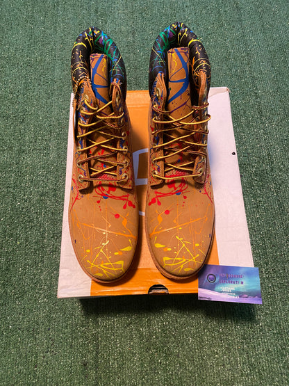 Timberland Paint Splatter Boots