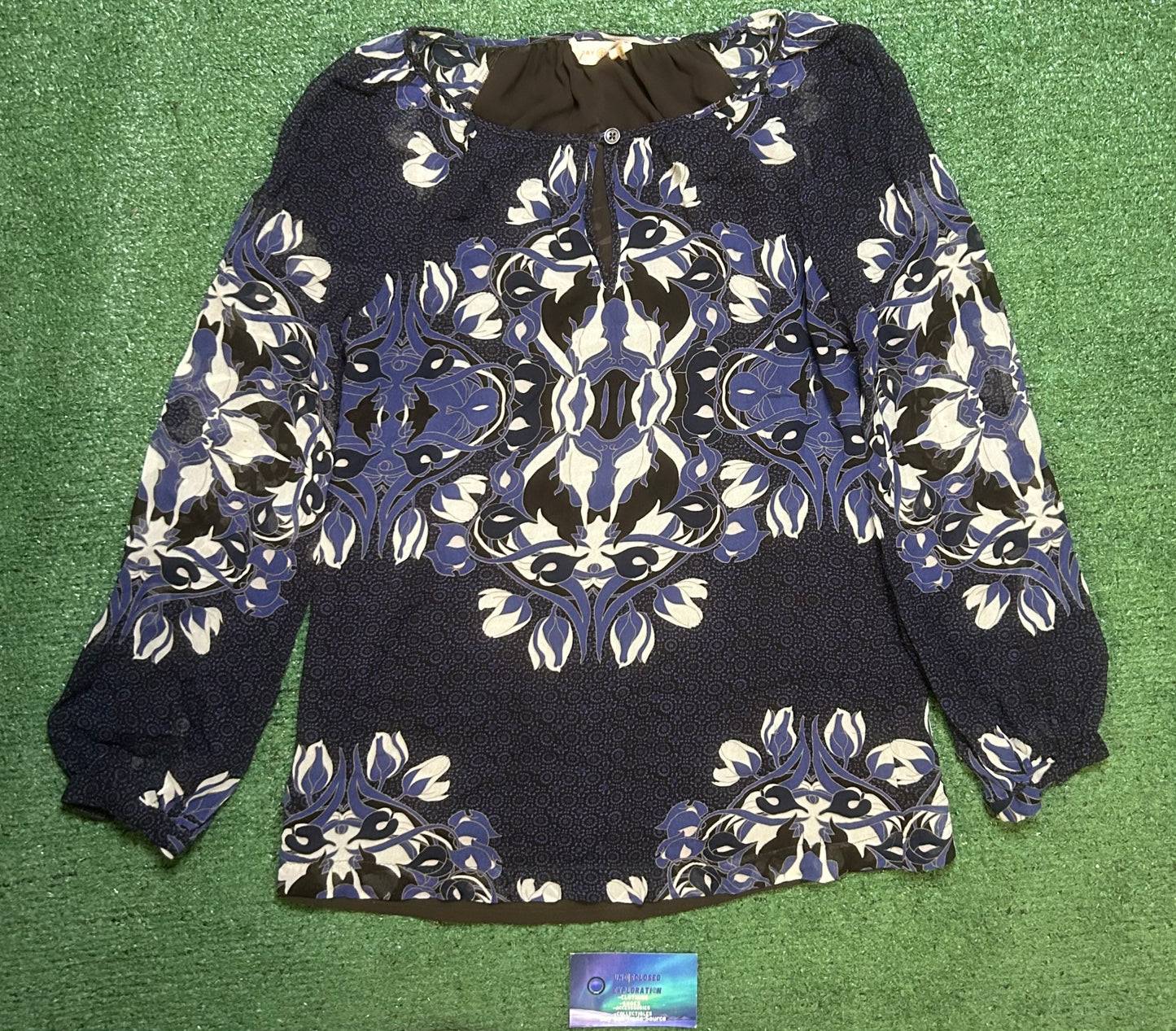 Tory Burch blouse floral silk blouse