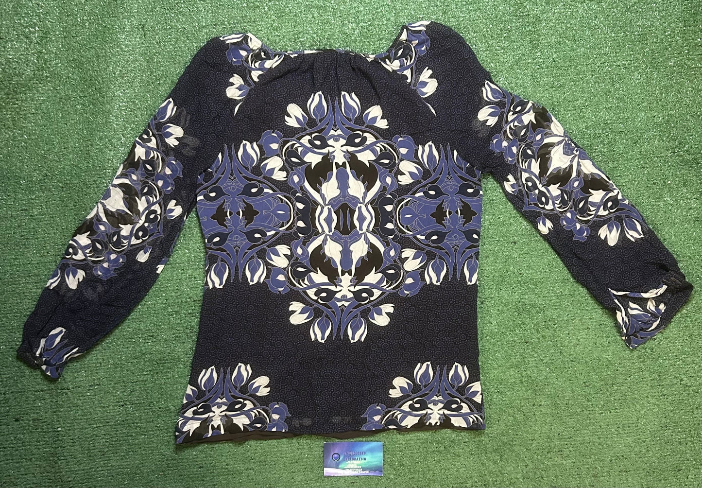 Tory Burch blouse floral silk blouse