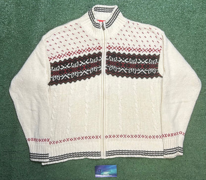 Vintage Liz Claiborne zip up sweater