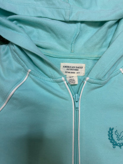 American Eagle blue track jacket