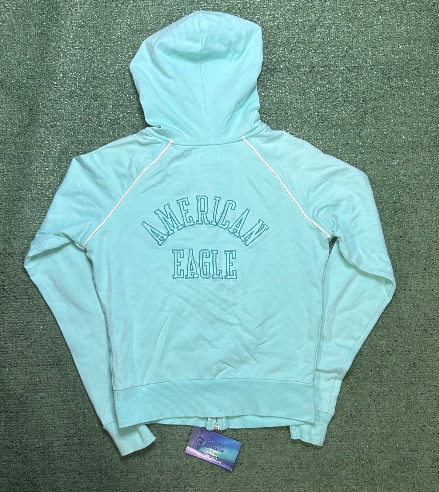 American Eagle blue track jacket