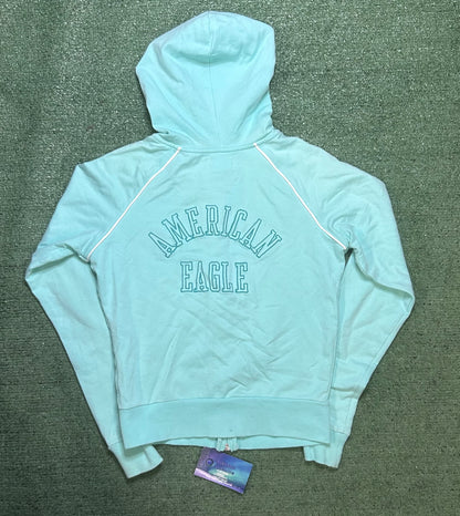 American Eagle blue track jacket