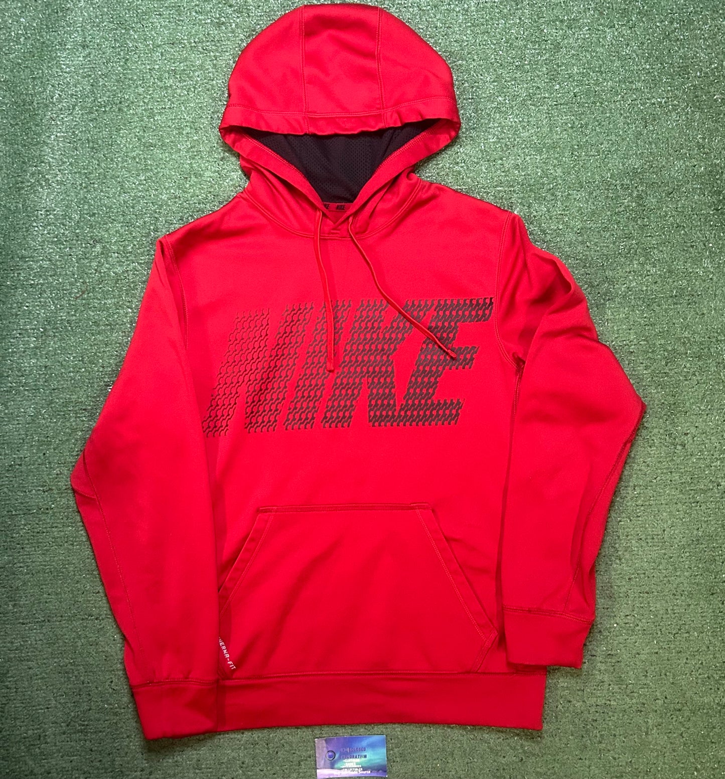 Nike red Therma-Fit pullover hoodie