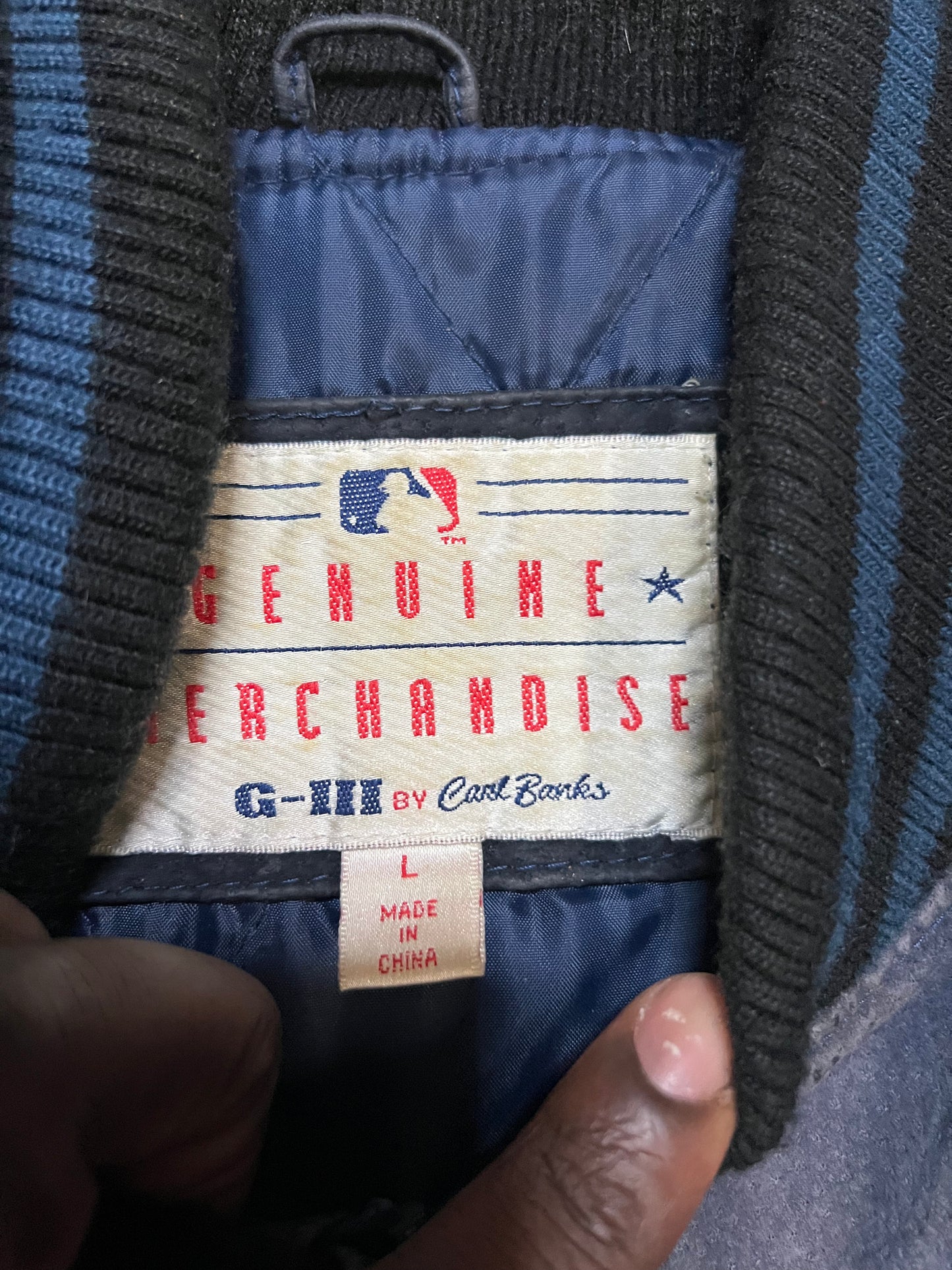 Vintage Seattle Mariners suede varsity jacket