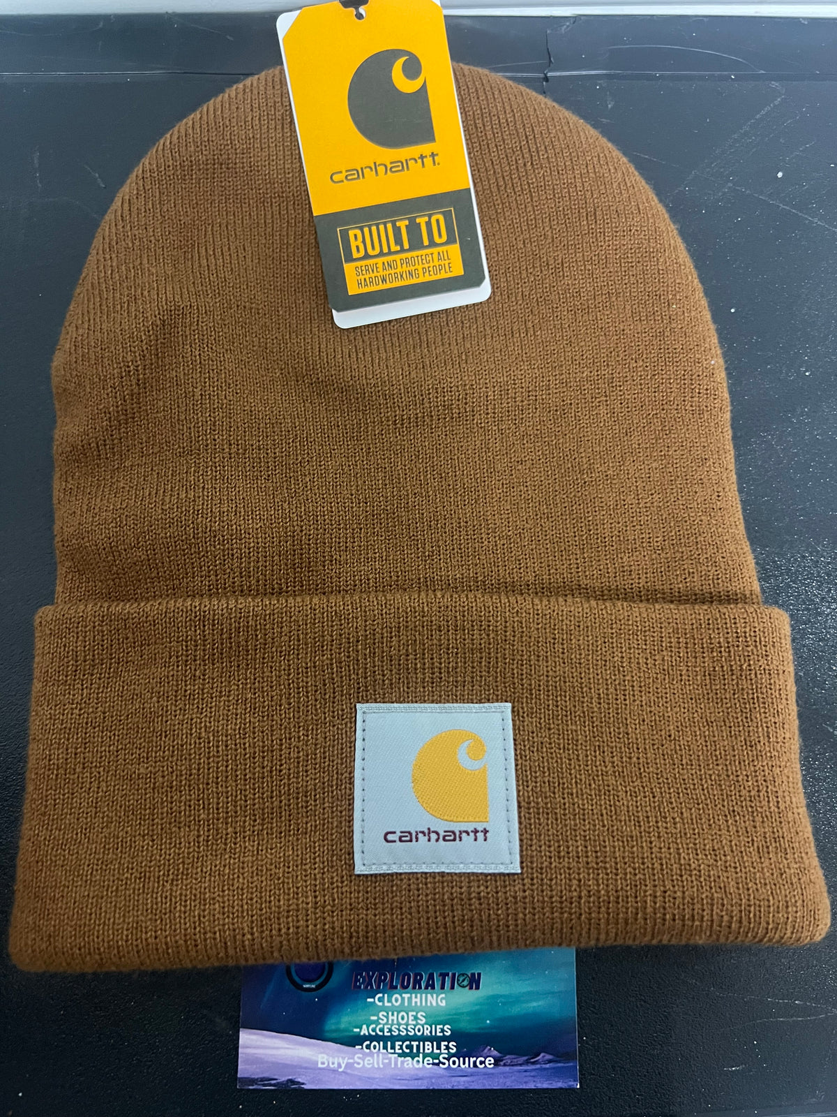 Carhartt wheat beanie