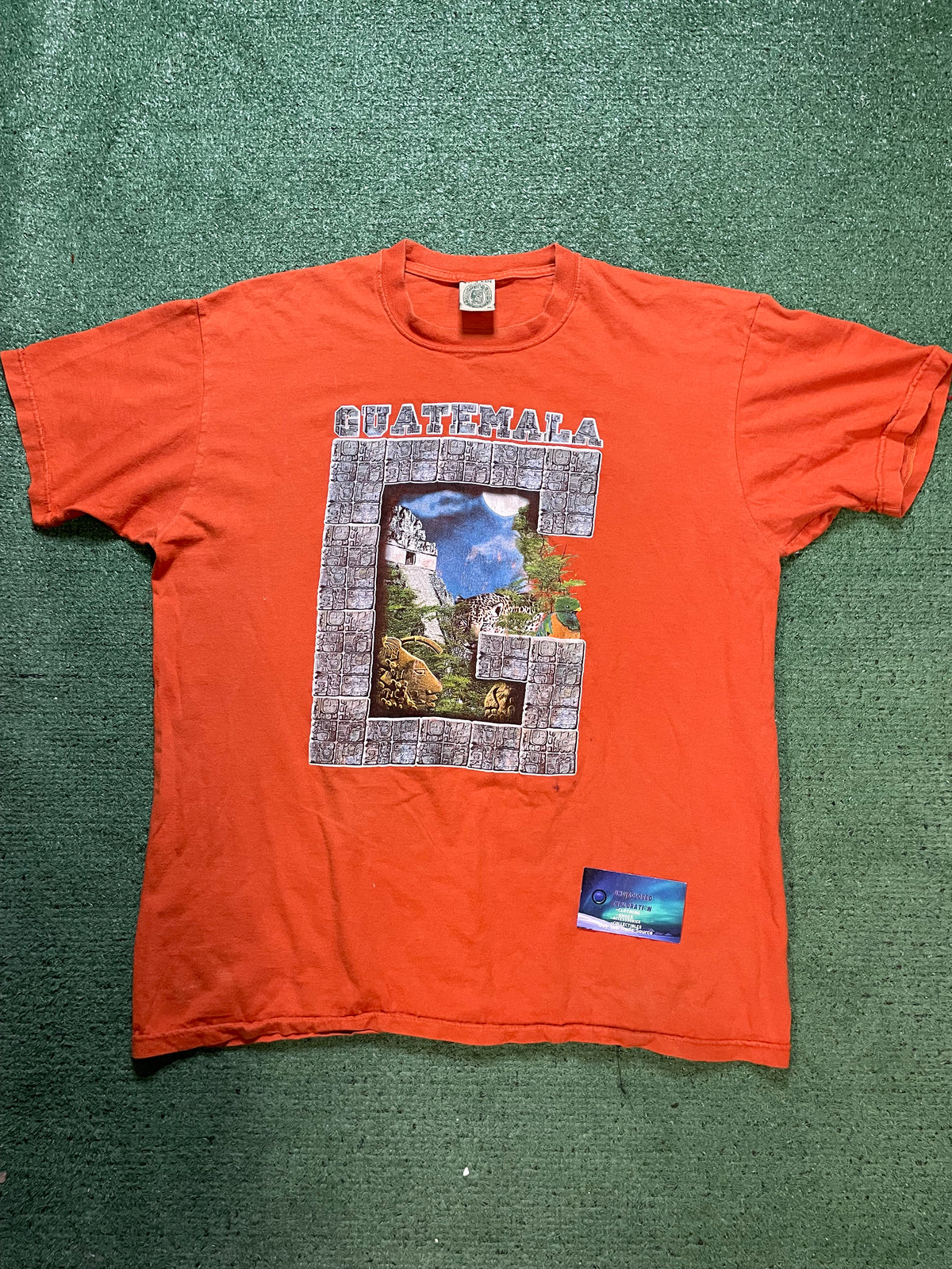 Vintage Guatemala orange tee