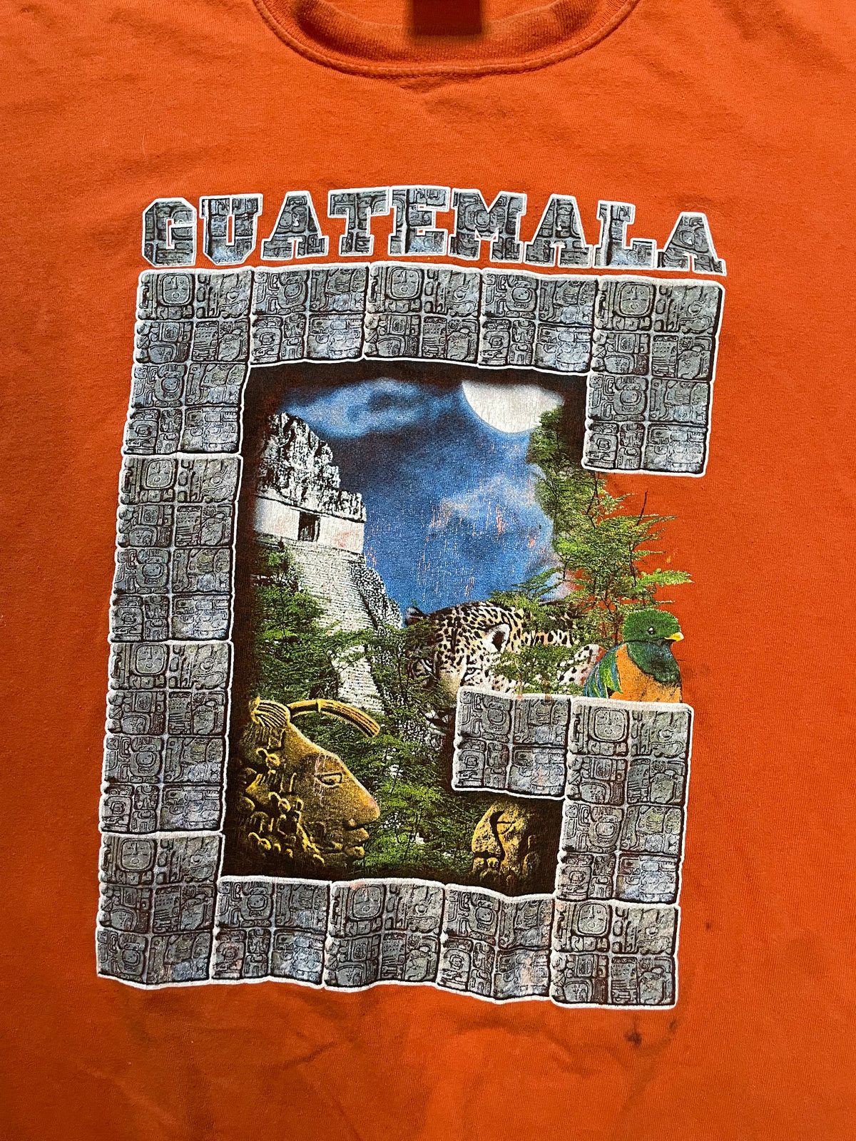 Vintage Guatemala orange tee