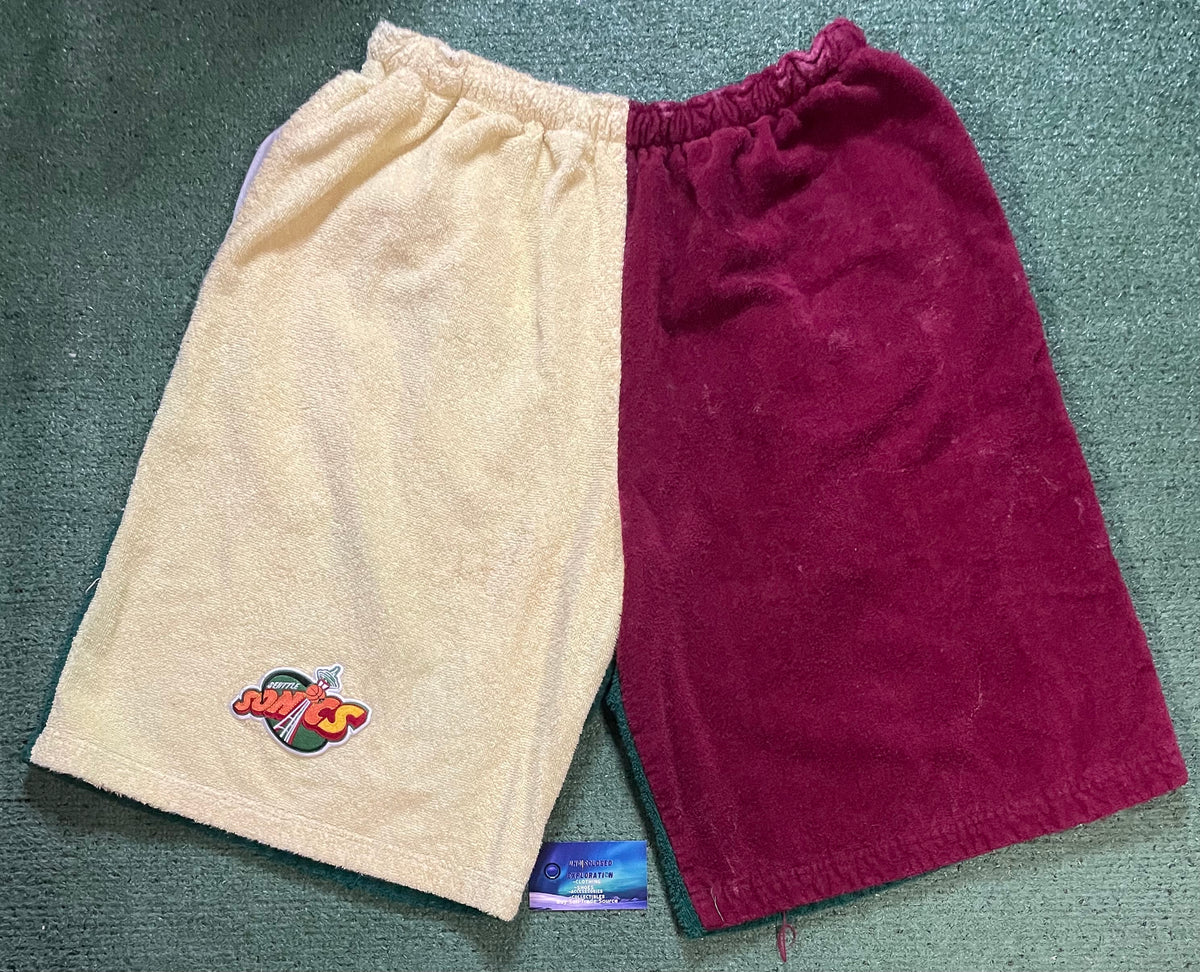 Vintage Seattle Sonics custom shorts