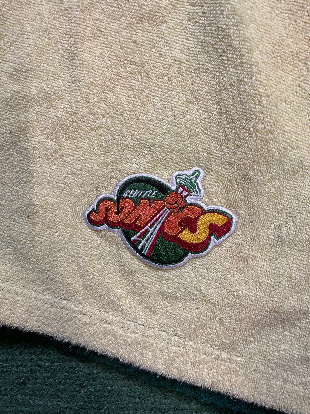Vintage Seattle Sonics custom shorts