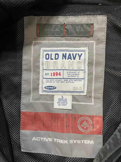 Vintage 1990s Old Navy active trek system windbreaker jacket
