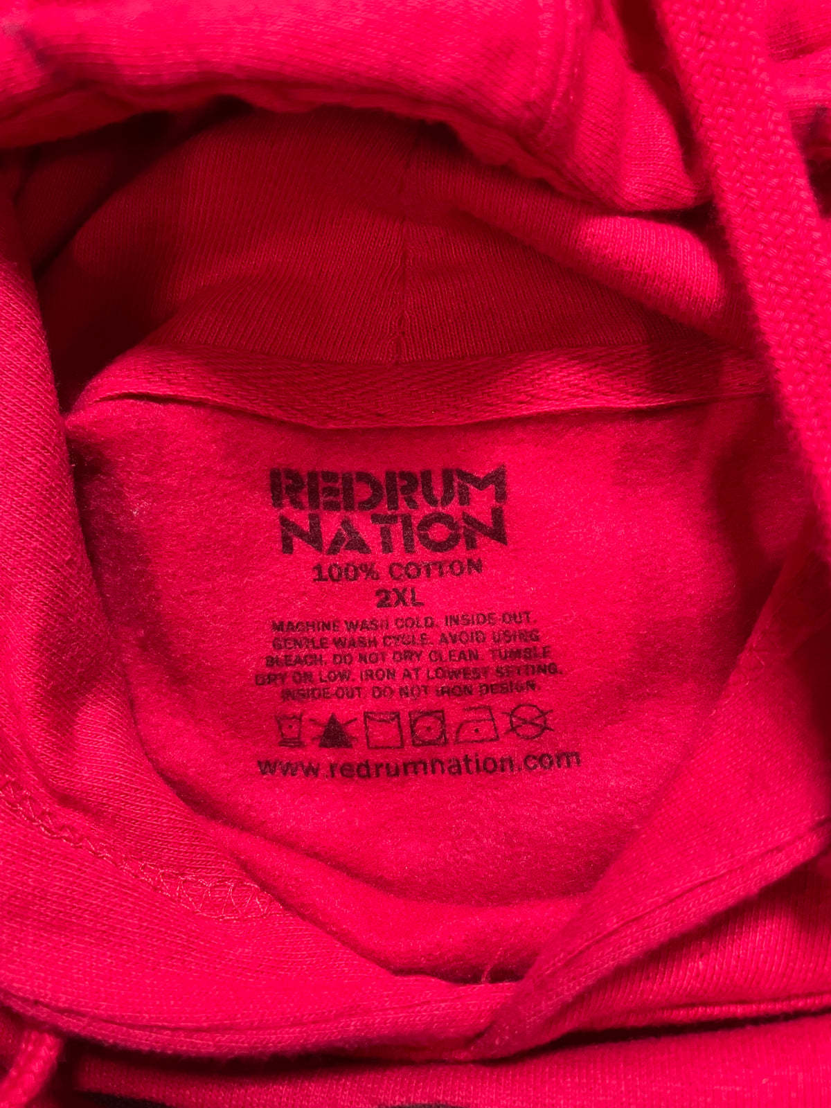 Redrum Nation pullover hoodie
