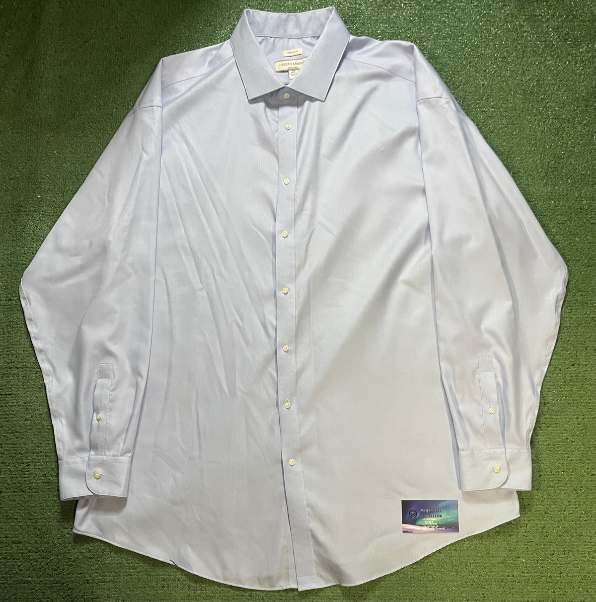 Joseph Abboud light blue button up shirt