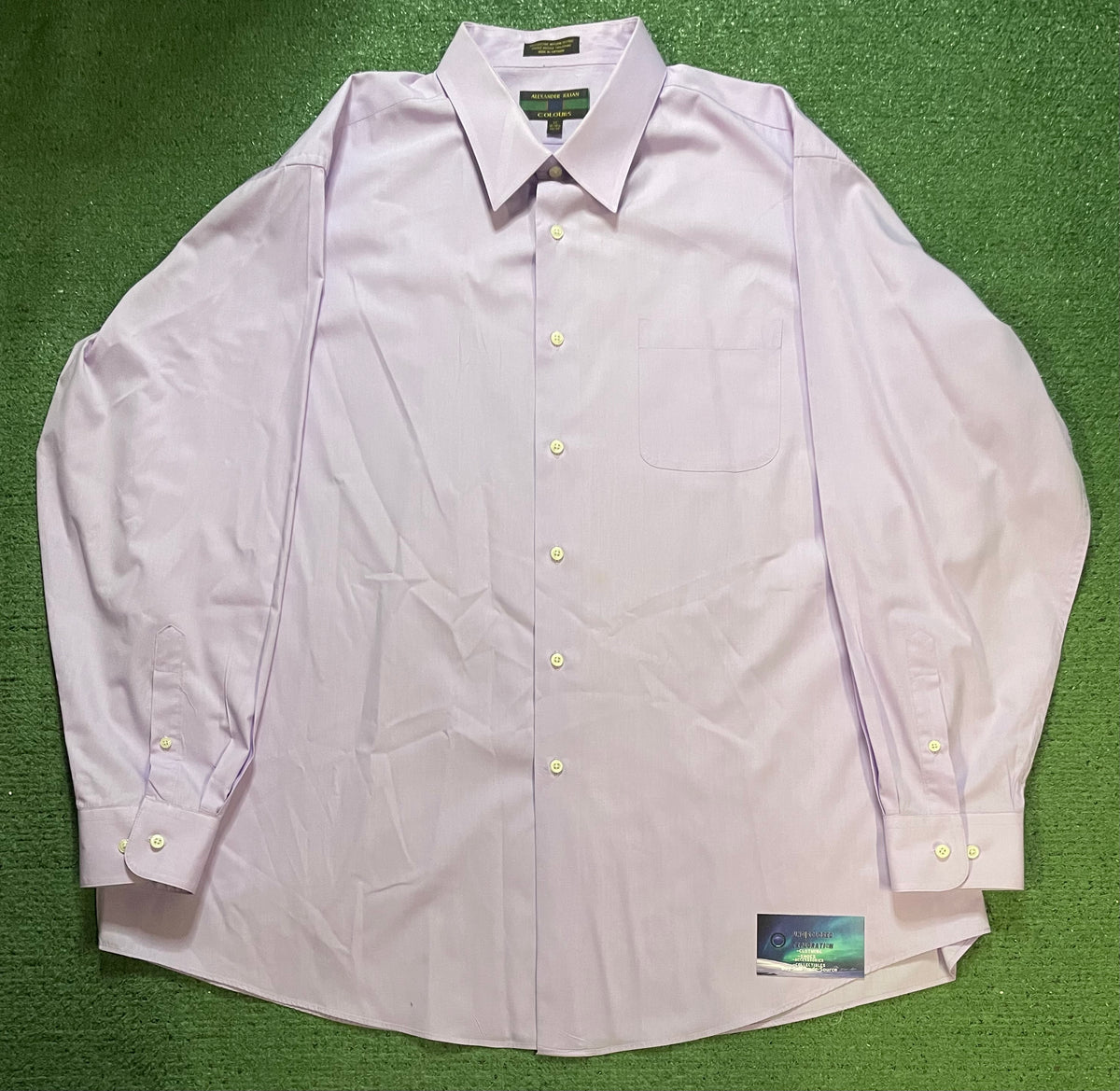 Alexander Julian light purple button up shirt