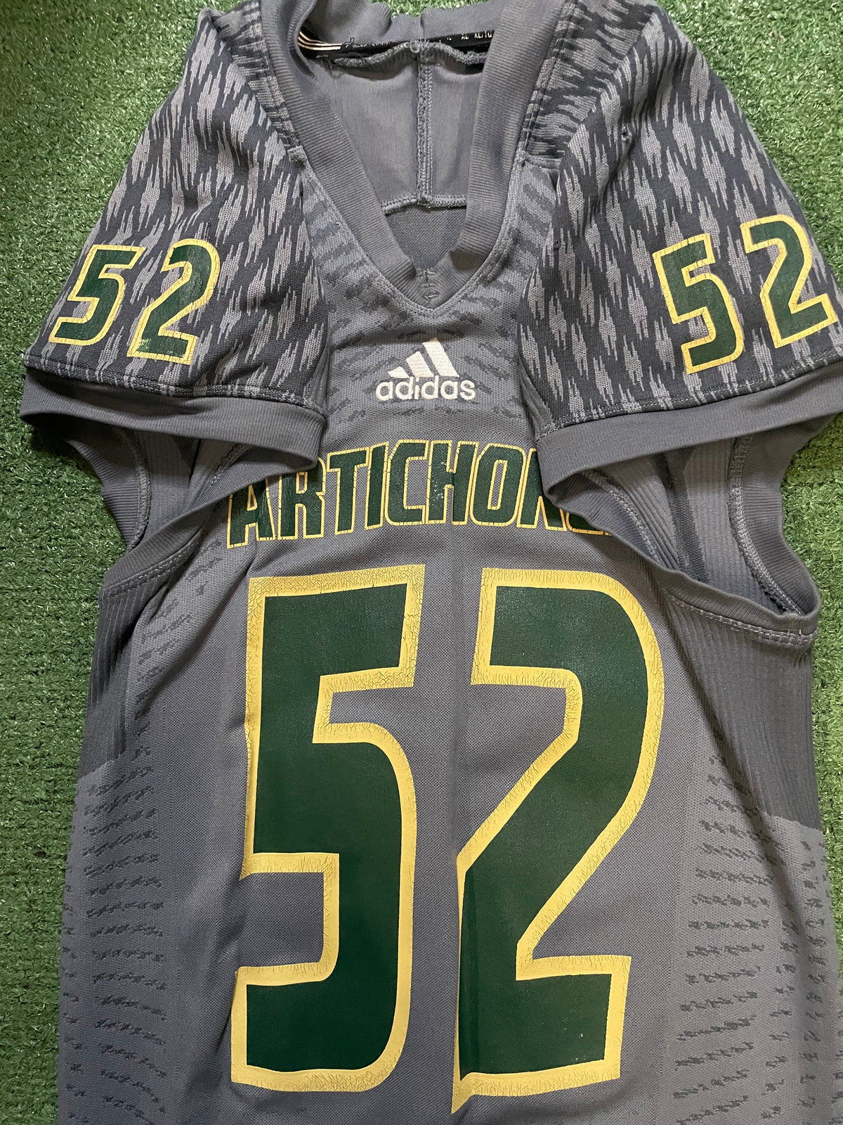 Scottsdale Community College Fighting Artichokes Adidas football #52 jersey