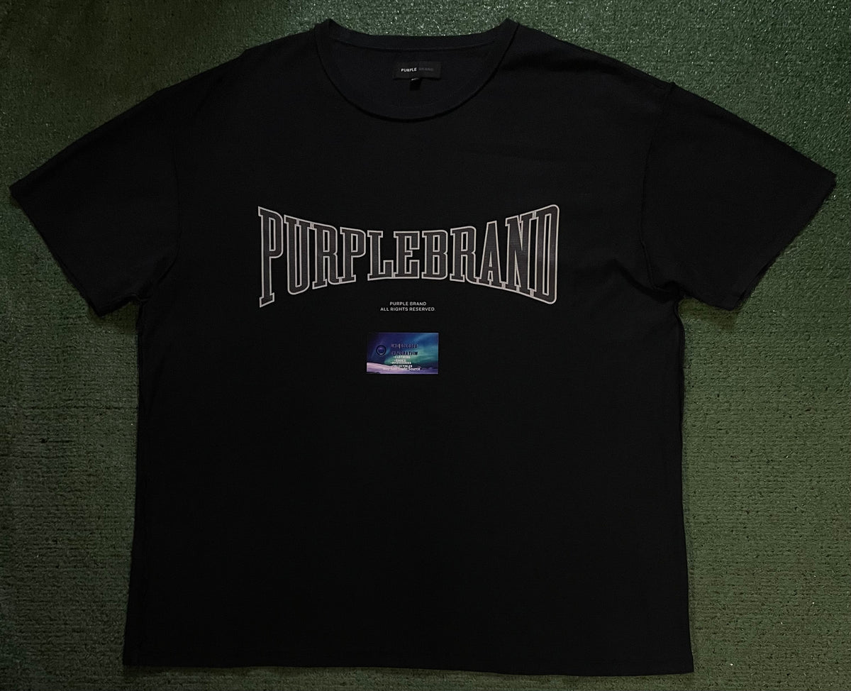 Purple Brand black tee