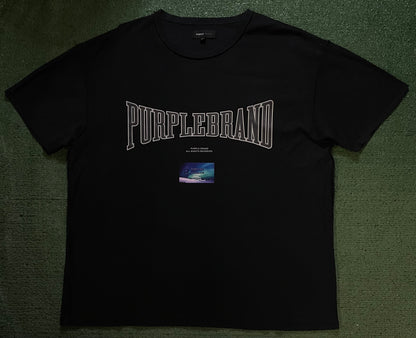 Purple Brand black tee