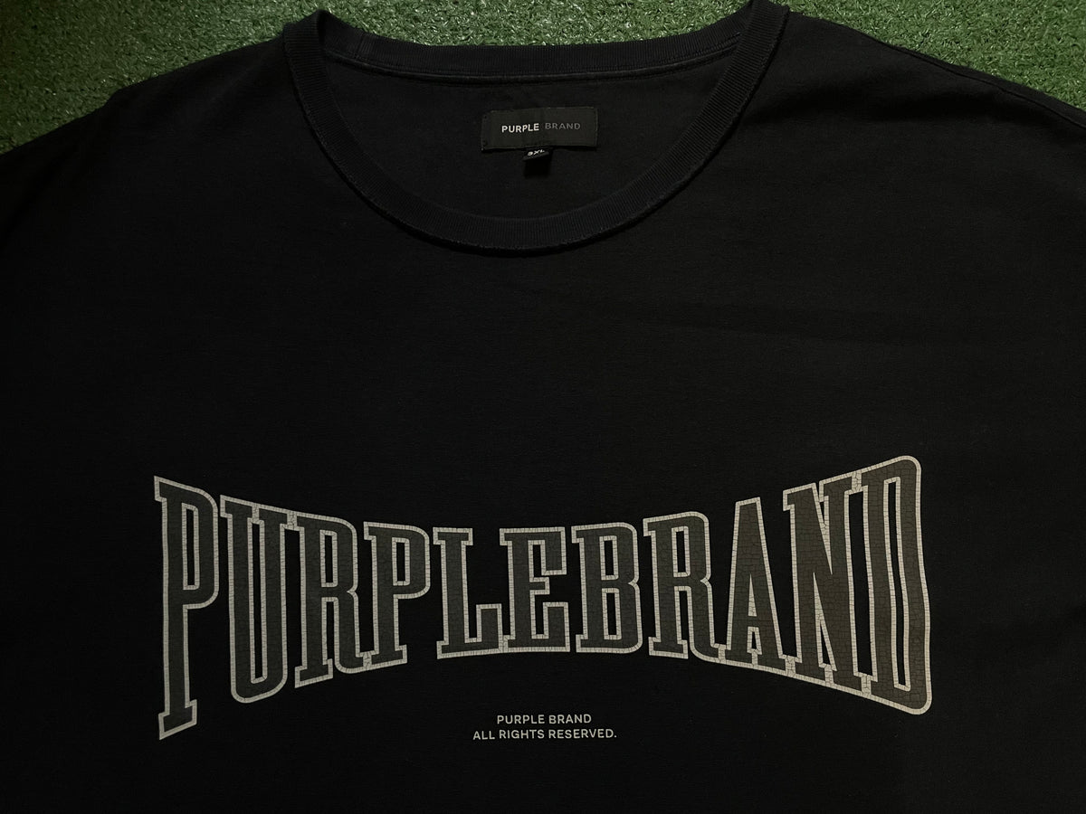 Purple Brand black tee
