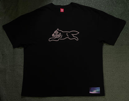 Icecream crystal running dog tee