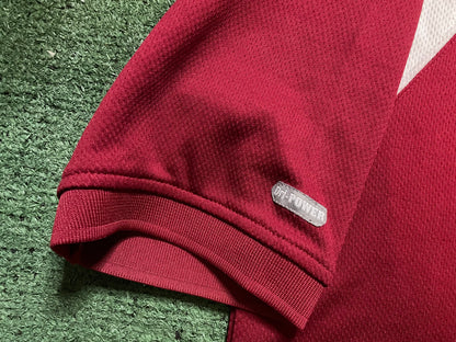 Washington State Football WSU red & white polo