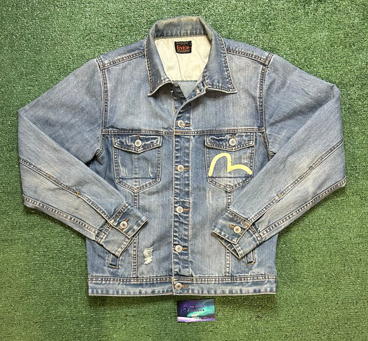 Vintage Evisu light Jean jacket