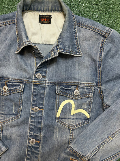 Vintage Evisu light Jean jacket