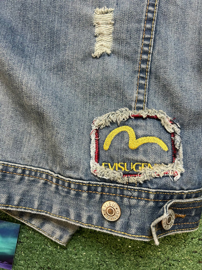 Vintage Evisu light Jean jacket