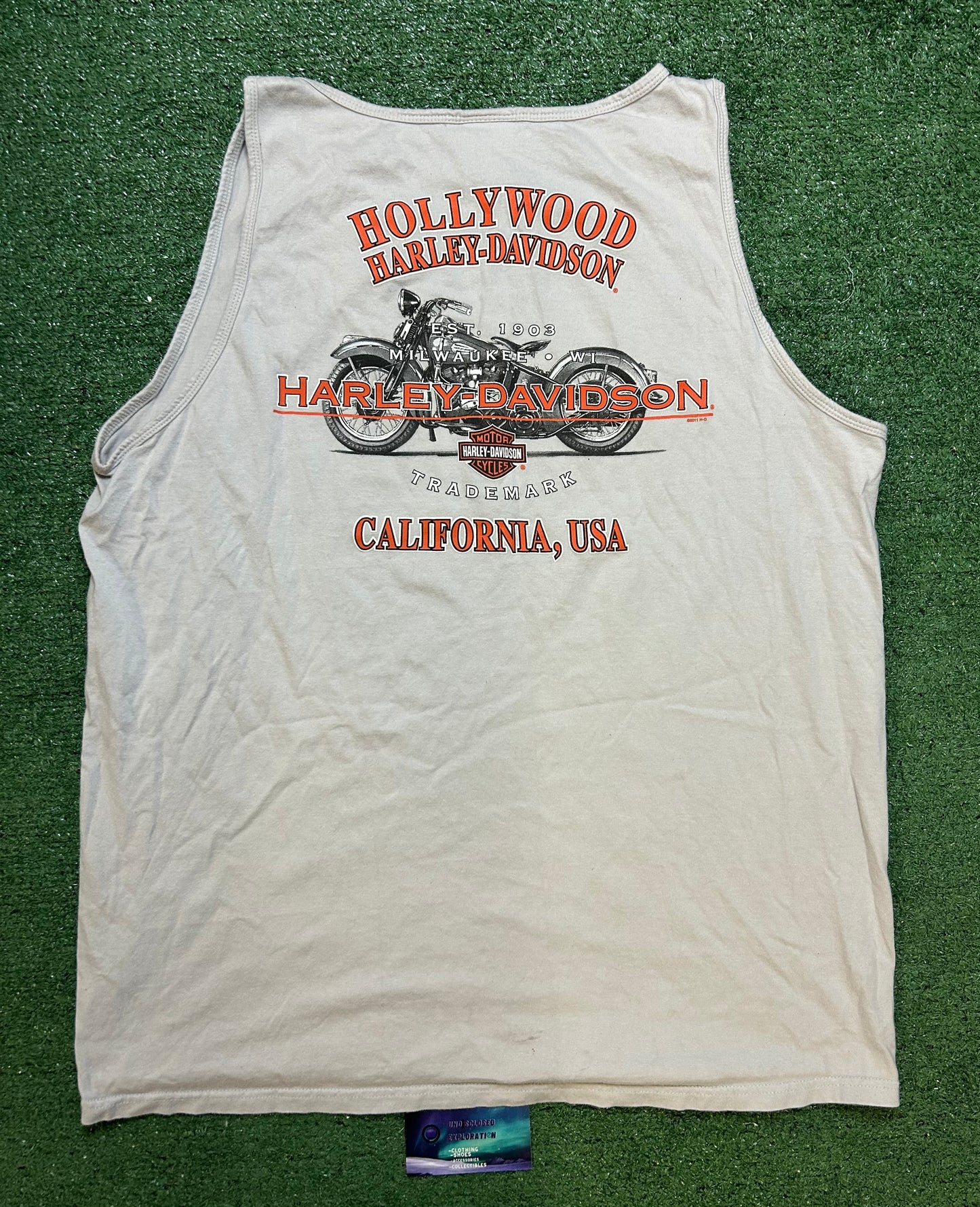 Harley Davidson Hollywood California tank top