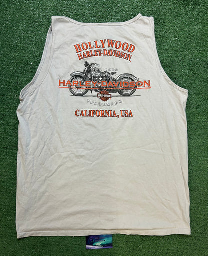 Harley Davidson Hollywood California tank top