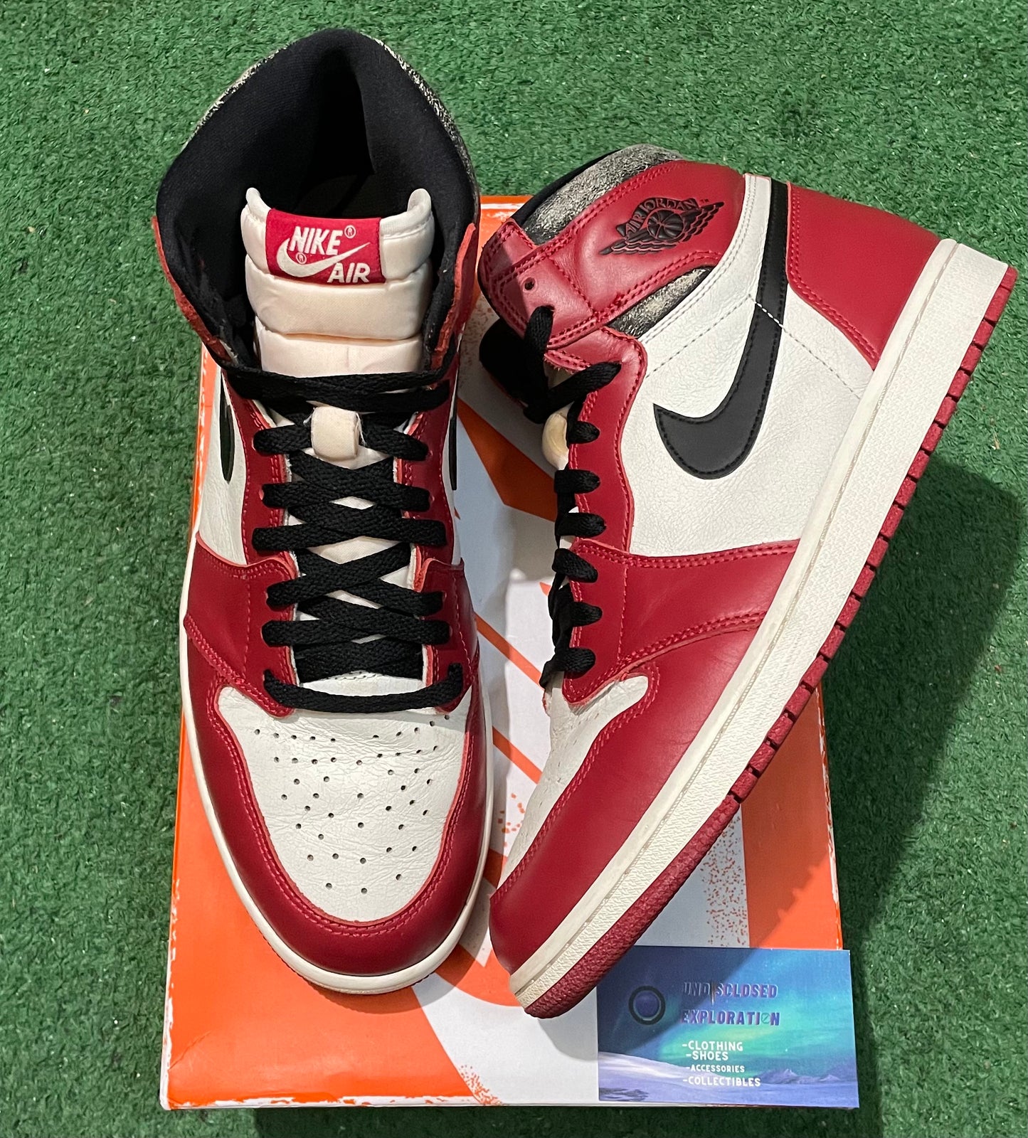 Jordan 1 Chicago lost and found size 12