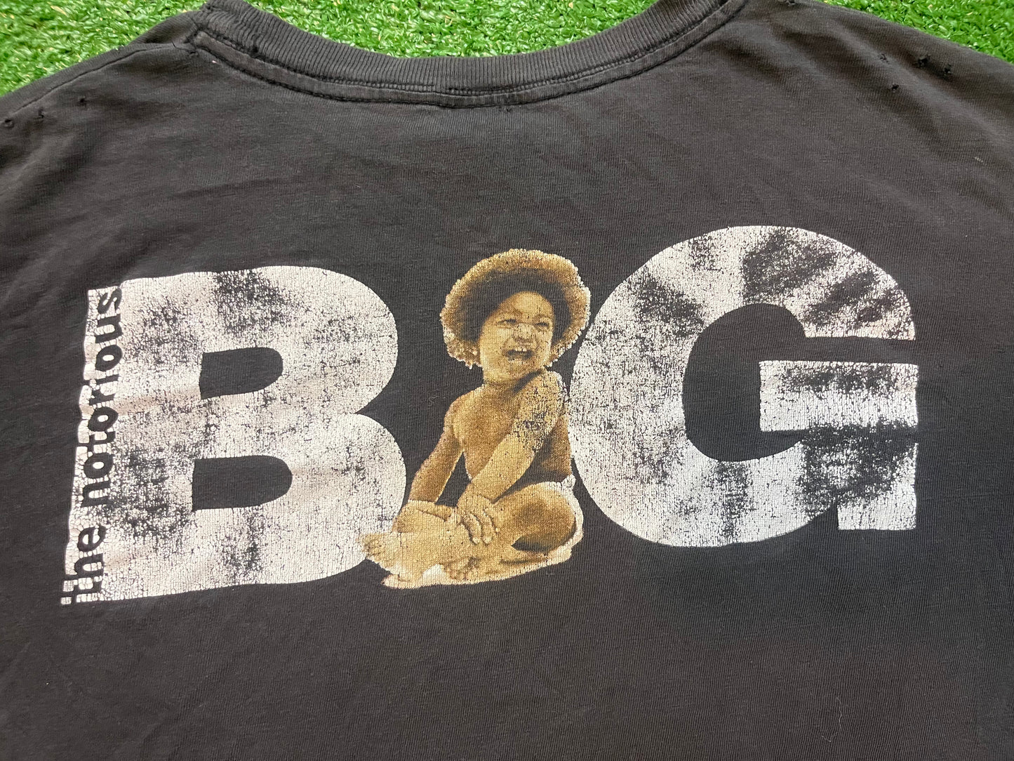 Vintage B.I.G poppa large tee