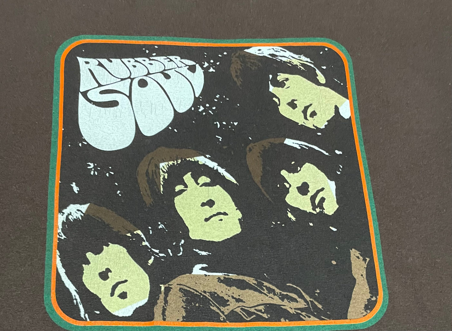 Vintage beetles rubber soul tee