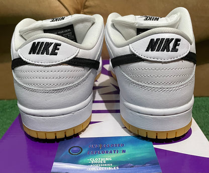 Nike sb dunk low white gum