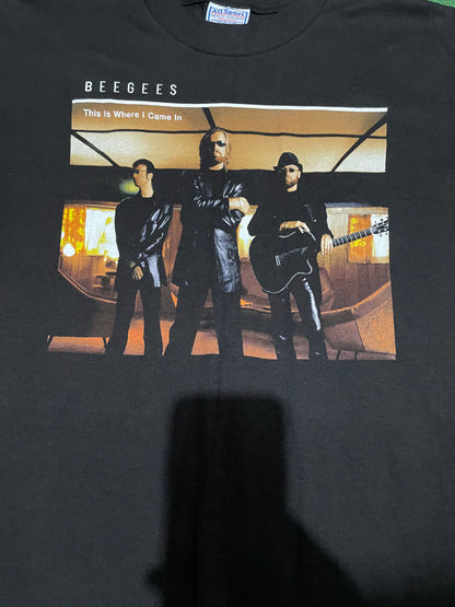 Vintage beegees  this is where I came in tee