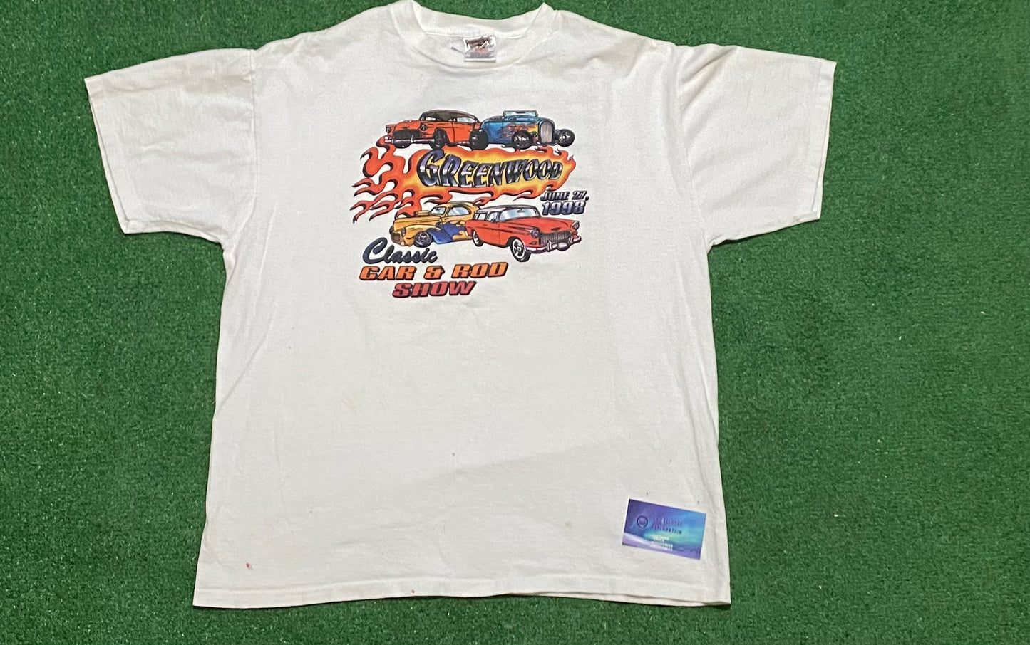 Vintage 1998 classic car show tee