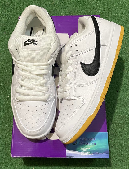 Nike sb dunk low white gum