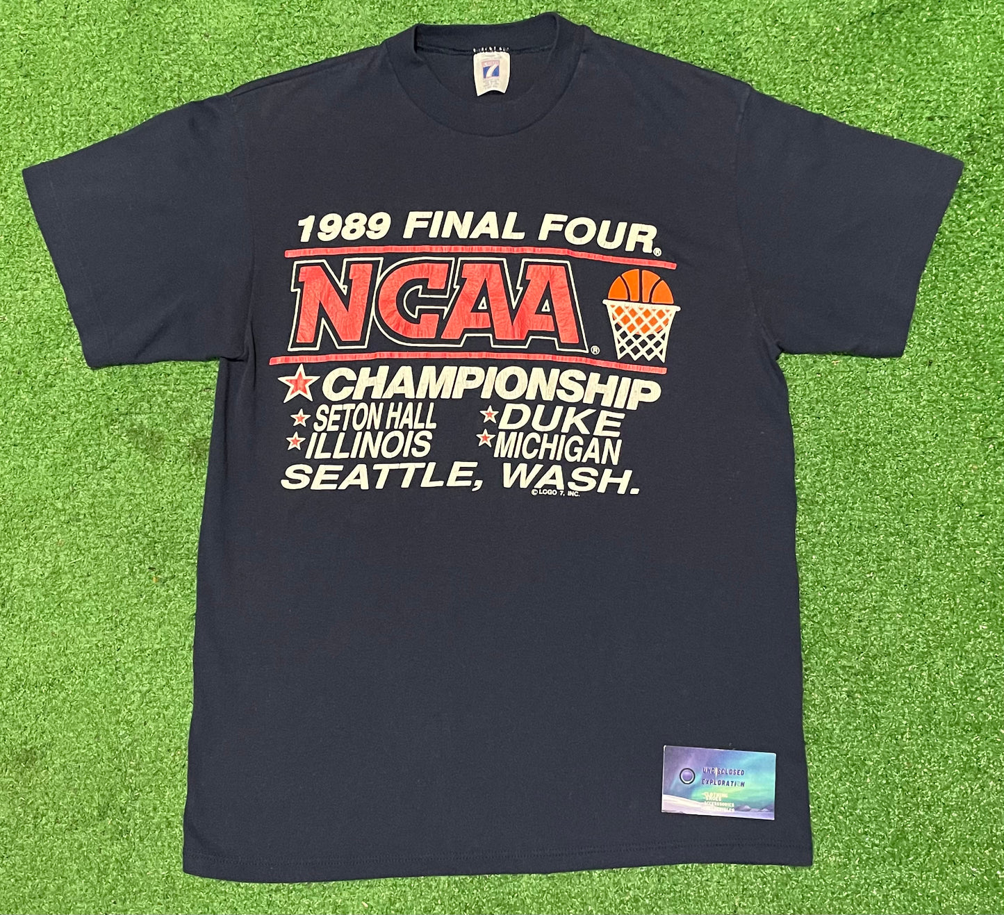 Vintage 1989 Seattle Ncca final four championship