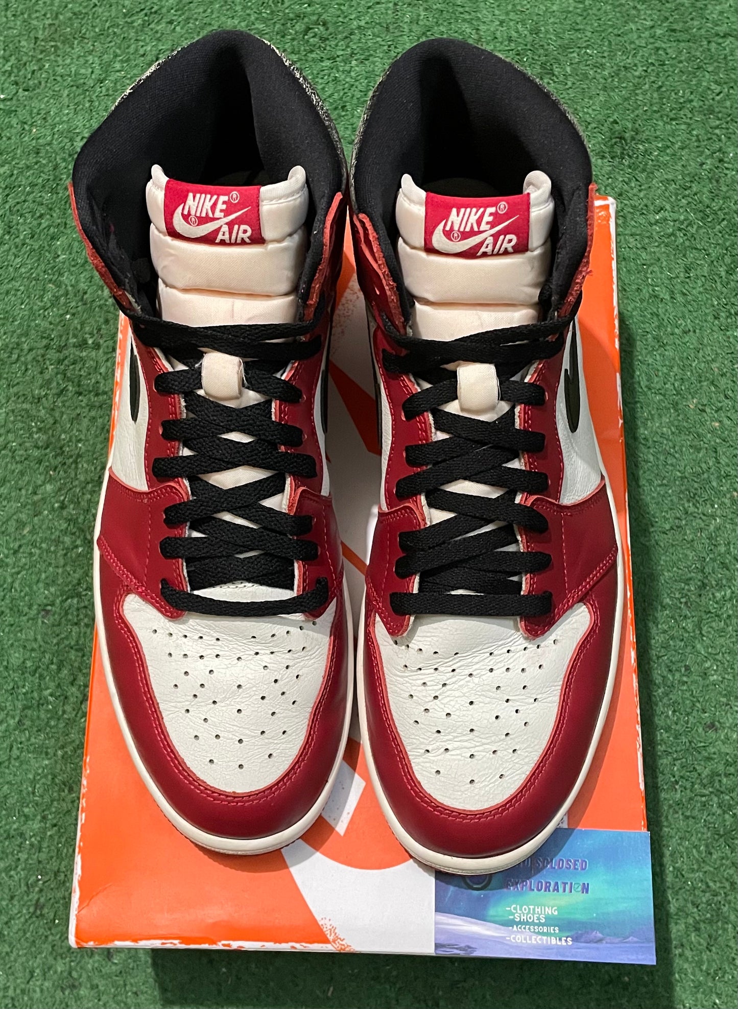 Jordan 1 Chicago lost and found size 12