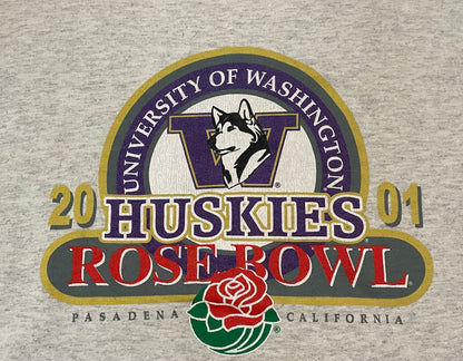 Vintage uw huskies rose bowl 2001 crewneck