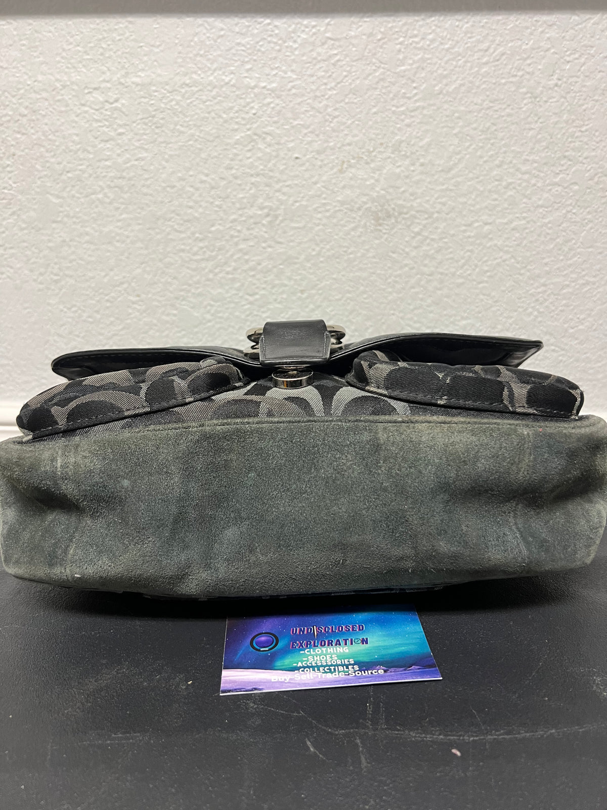 Vintage Coach  signature optic soho shoulder bag