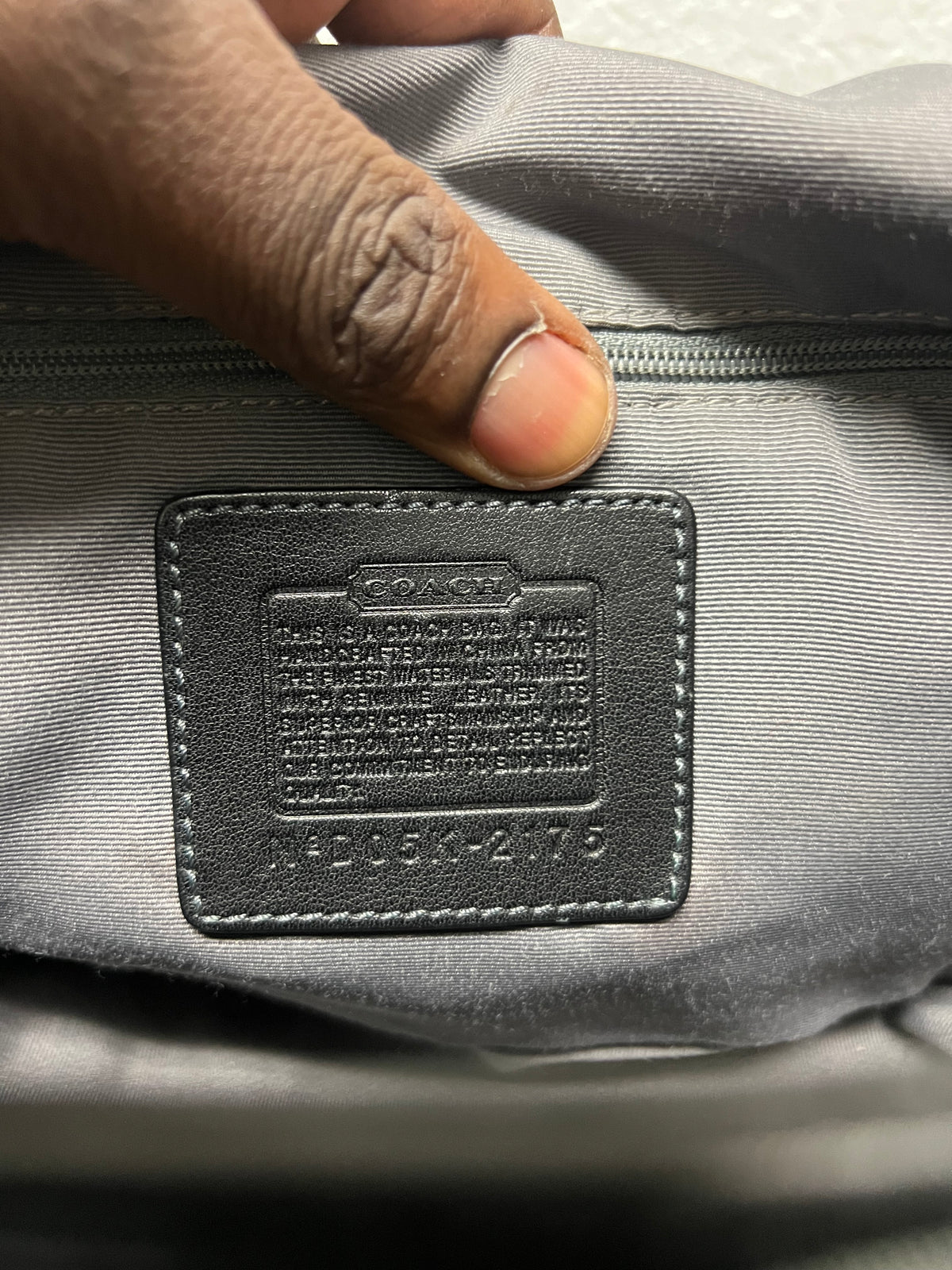 Vintage Coach  signature optic soho shoulder bag