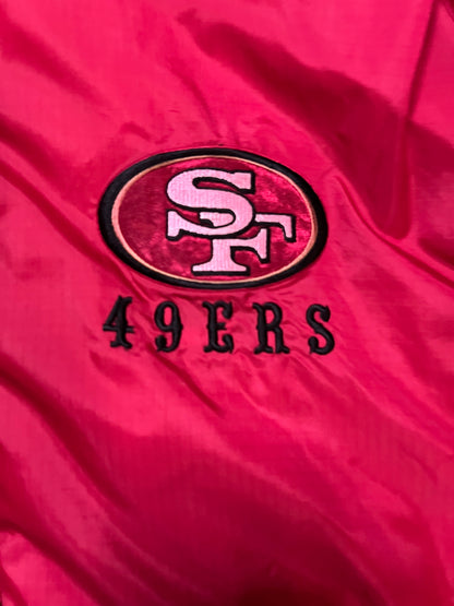 Vintage 1990s San Francisco 49ers reversible jacket