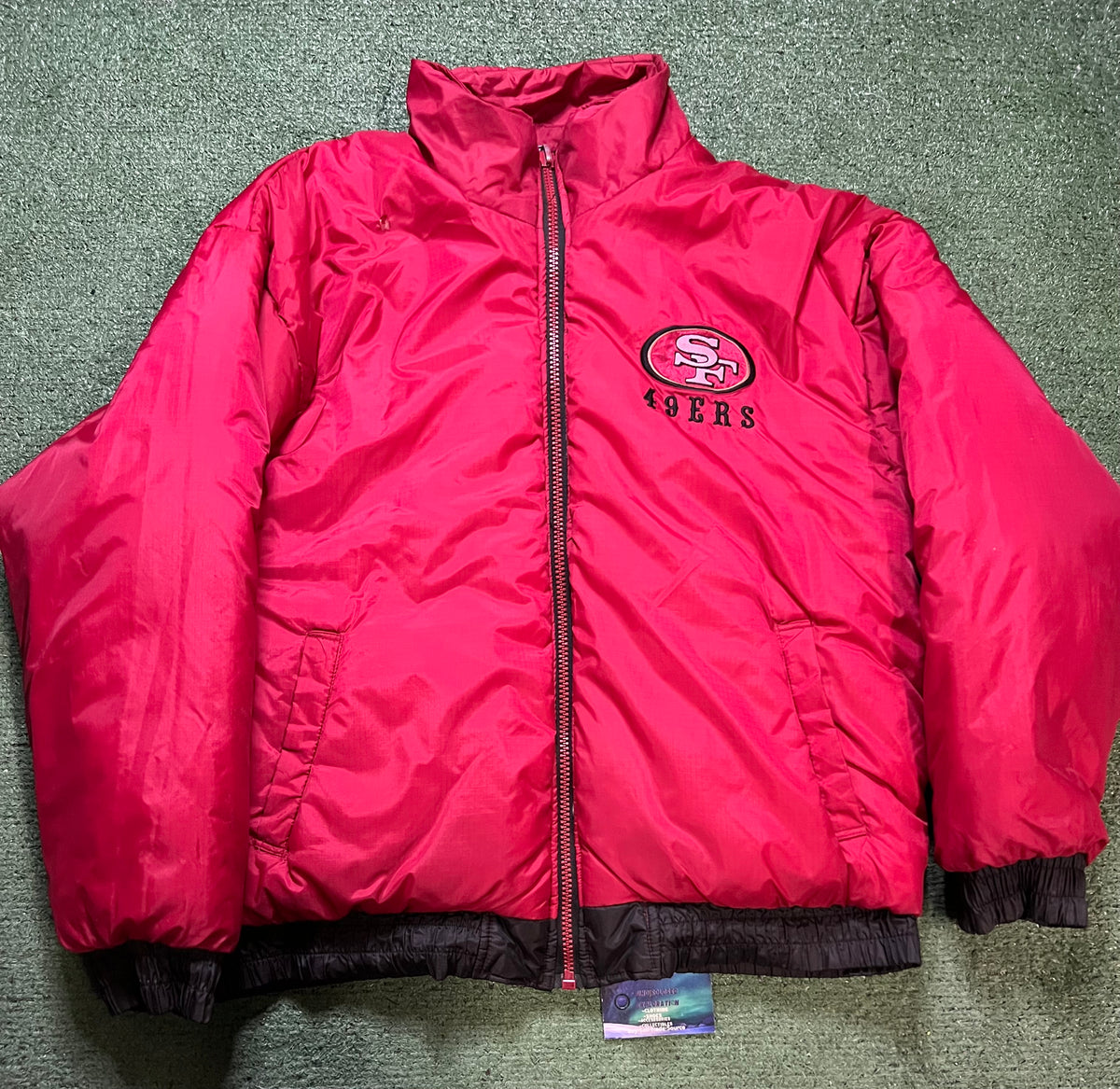 Vintage 1990s San Francisco 49ers reversible jacket